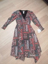 Patterned Midi Dress boho style