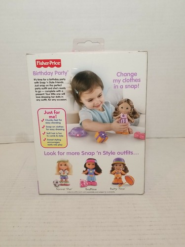 Fisher Price snap 'n style birthday party fashion - Picture 3 of 5
