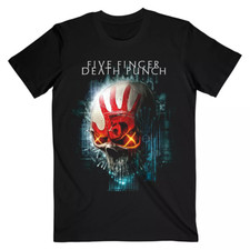 Five Finger Death Punch Band Tour 2025 T Shirt Full Size S-5XL