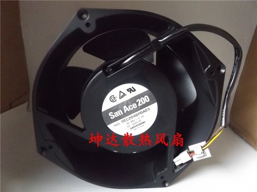 1 pcs Sanyo Fan 9EC2048P0A03 DC48V 2.2A 20CM 200*200*70MM 4 pin all-metal fan - Picture 1 of 5