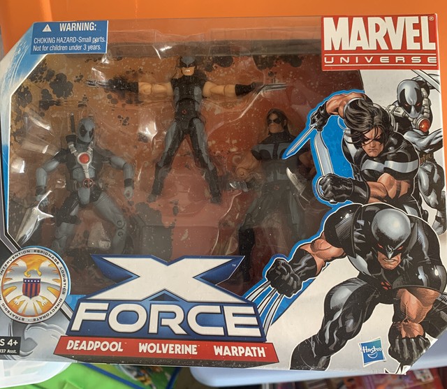 x force 3 pack marvel legends
