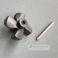 VDO SCHAUFELRAD mit  ACHSE  Schaufelrädchen f. SUMLOG GEBER  LOGGE 50  KNOTEN