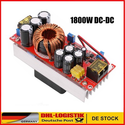 1800W 40A DC-DC Boost Converter Step Up Power Supply Module Constant Current DE