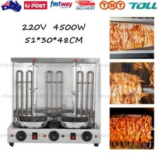 3/4.5 KW Electric Shawarma Doner Machine Kebab Grill BBQ Gyros Rotisserie AU