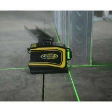 NEW Spectra Laser LT58G Green Beam Self Leveling 3-Plain Cross Line Laser Level