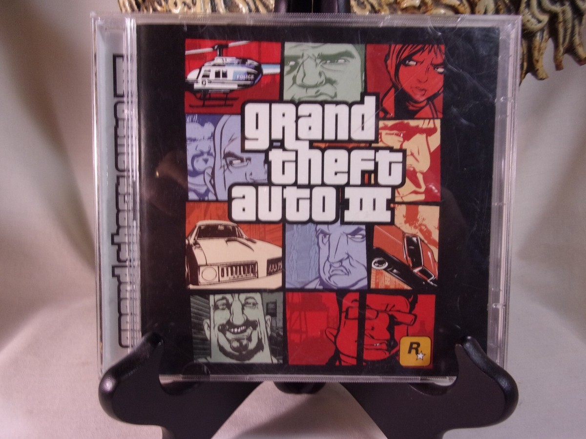 Grand Theft Auto lll 3 PC-CD ROM Rock Star Games GTA III