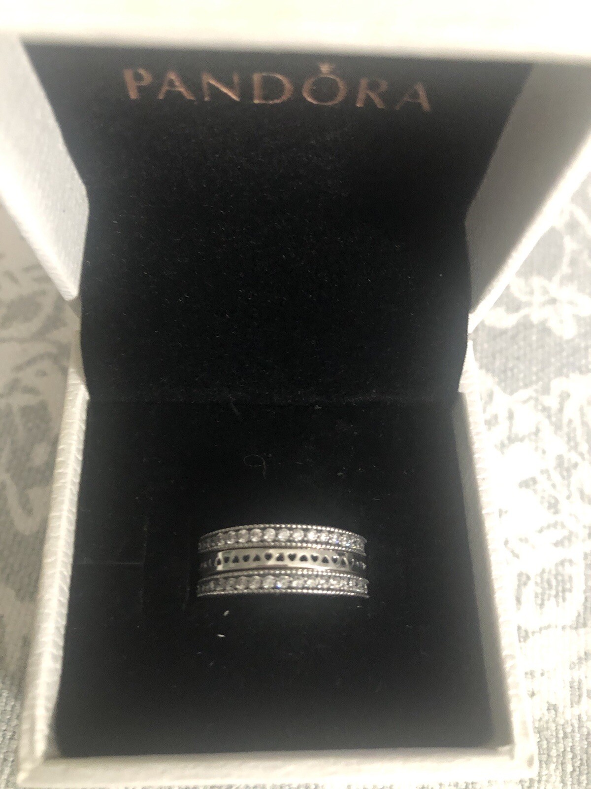 pandora stackable puzzle ring - image 2