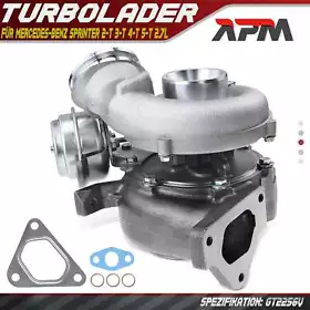 Turbolader für Mercedes-Benz Sprinter 2-T B901 3-T B903 4-T B904 5-T Kipper 2.7L