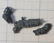 Warhammer 40k Necromunda Bits Goliath Ganger Revolver Stubber w Arms #07