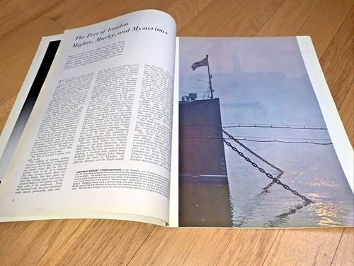 July 1958 RÉALITÉS Magazine - Port of London / King Baudoin / Andre Maurois - Picture 3 of 12