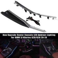 LED Trim Center Console Ambient Lighting Black For BMW 330i/ M340i / M3 G20/G28