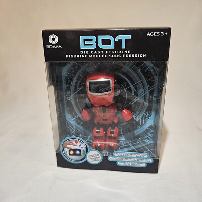Braha BOT Die Cast Figurine Full Range of Motion Infrared Interactive Technology