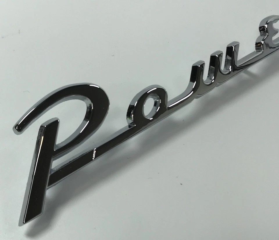 Emblema de maletero Powerglide para Chevrolet Bel Air 1954, 150 y 210 Foto 3 de 4