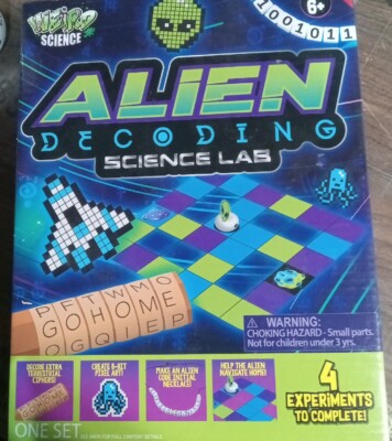 Fall Classics Weird Science Alien Decoding Science Lab Kids' Experiments RMS New