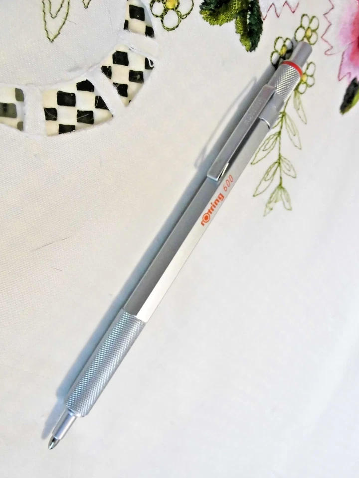 rOtring 600 Druck-Kugelschreiber NEU! im schwarzen Einstecketui + Geschenketui - Bild 3 von 4