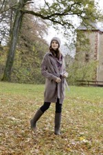 Long Yarns MILA / MOHAIR LUXE Knitting Pattern Long Jacket as Dow