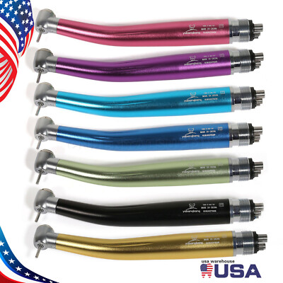 NSK PANA MAX Style Dental High Speed Handpiece Turbine 2/4 Holes 7-Colors Rotor