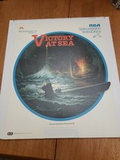 CED Disc Movie "Victory At Sea" NBC Enterprise, Inc. Presents. RCA...