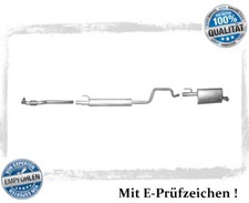 Auspuffanlage Opel Meriva A 1.4 16V Twinport Auspuff Flexrohr Mitteltopf Endtopf