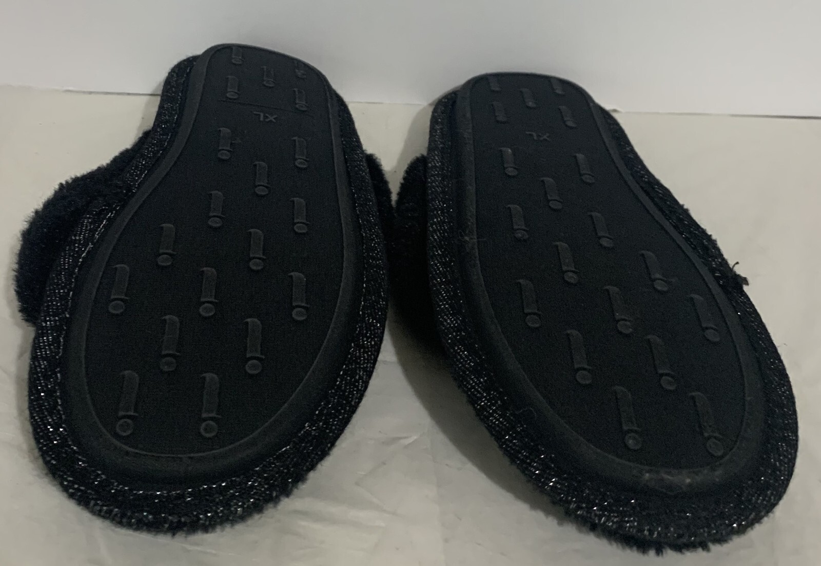 APL Totes Toasties Pantofole Perizoma Memory Foam Taglia XL Pelliccia Faus