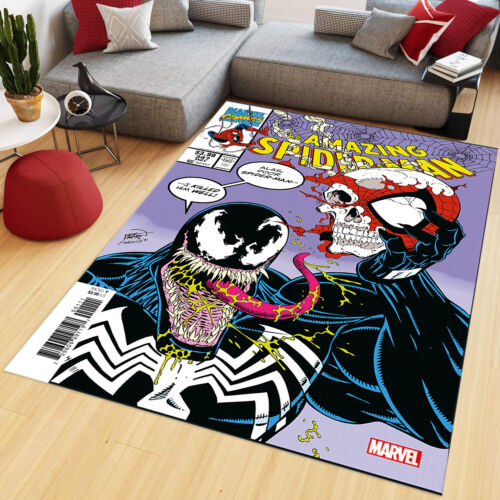 Amazing Spiderman Rug, Spiderman Rug, Comics Cartoon Cover Rug, Kids Room Rug - Afbeelding 1 van 9