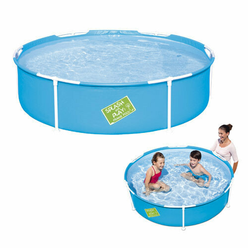 Piscina Infantil Redonda Estructura Metalica 152 x 38 cm