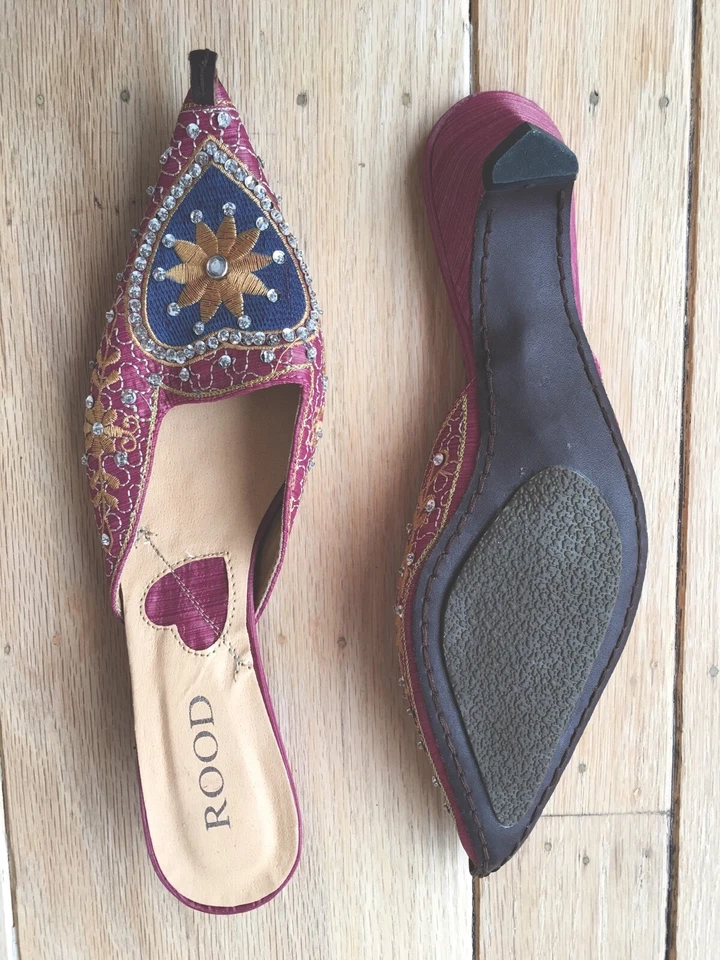 9 pares de sandalias planas mixtas de tacón de 6,5, 7 para mujer 7 pares nuevas, 2 pares usadas Foto 3 de 4