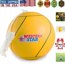 Portable Tetherball Set with Durable Ropes - Ideal for Boys  Girls Outdoor Play