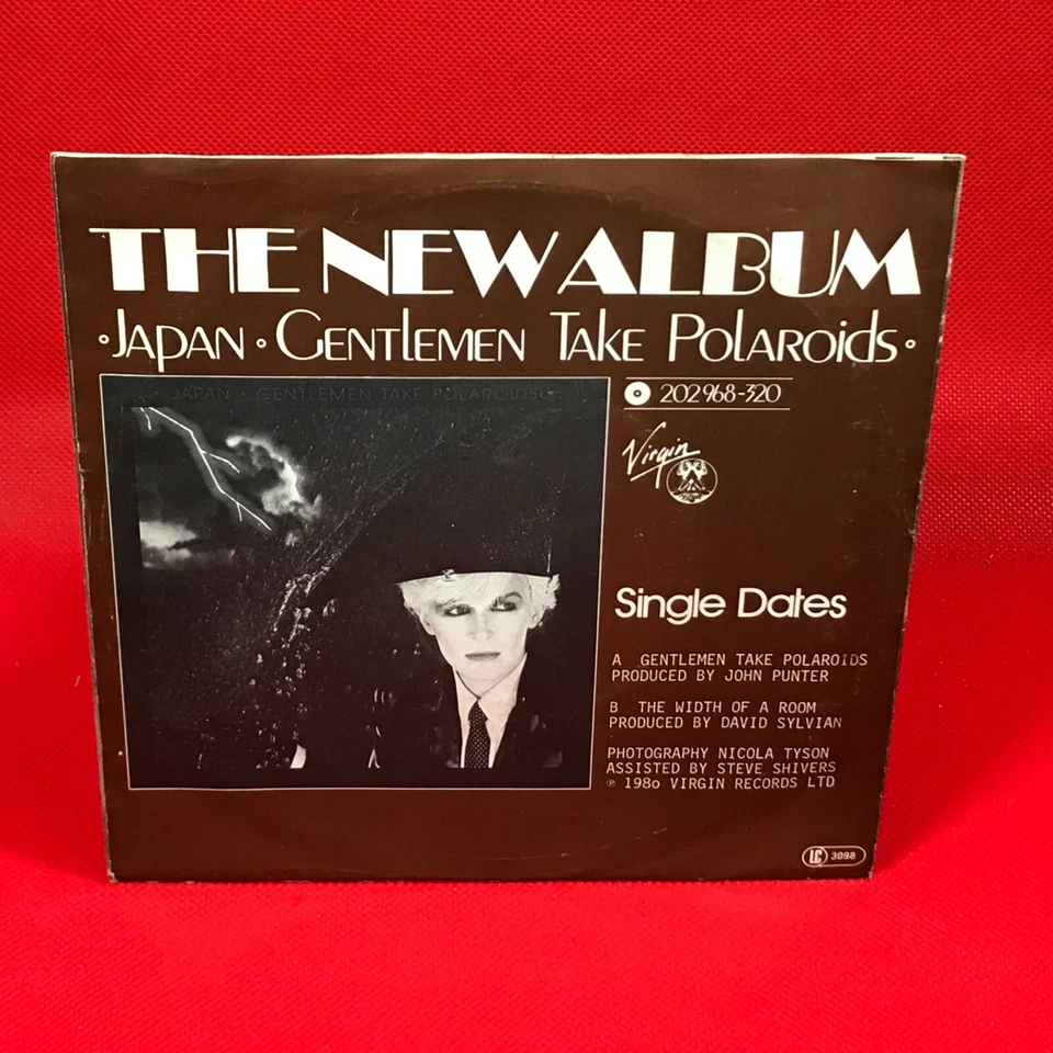 JAPAN Gentlemen Take Polaroids 1980 German issue 7" vinyl single record 45 B - Image 2 of 4