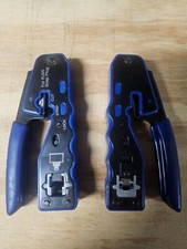 VEVOR Crimping Tool Ethernet Crimper RJ45/Cat5e/Cat6/Cat6a 8-Pin Modular Plugs