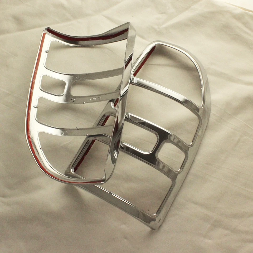 Cubierta de lámpara de luz trasera cromada para SUZUKI GRAND VITARA 99-05 2 piezas Foto 4 de 4