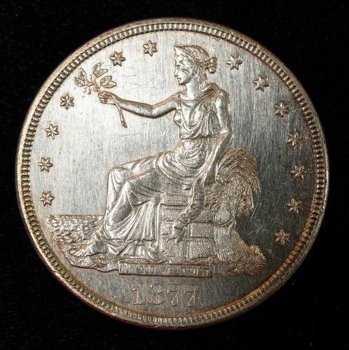 1877 S Trade Dollar #M6010