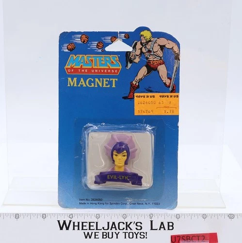 Evil-Lyn Magnet Masters of the Universe 1984 Spindex Vintage NEW SEALED