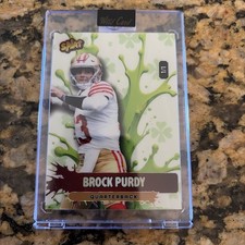Brock Purdy 2026 Wild Card Lucky Charm Splat ...