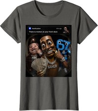 John Pork Tung Tung Tung Sahur 67 Meme Funny Brainrot K Ladies' Crewneck T-Shirt