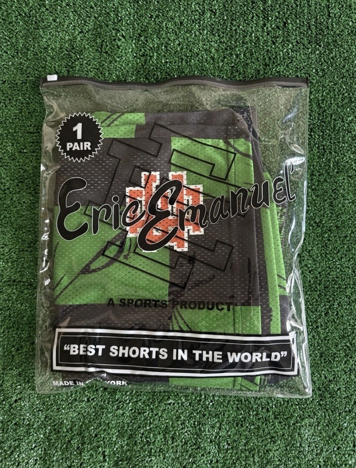Short Noir Eric Emanuel X Matty Boy - Neuf Avec étiquettes - Taille S à 2XL