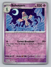 Beheeyem 074/162 Uncommon Temporal Forces Pokemon Reverse Holo Near Mint