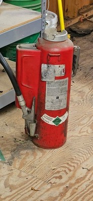 Vintage Ansul Model 4C  Dry Chemical Fire Extinguisher Empty 
