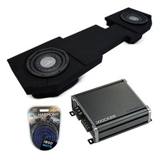 2002 - 2018 Fits Dodge Ram Quad or Crew Harmony F104 Dual 10" Sub Box  CXA800.1