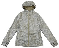 Patagonia Slopestyle Hoody Full Zip White Gray Women  s XS