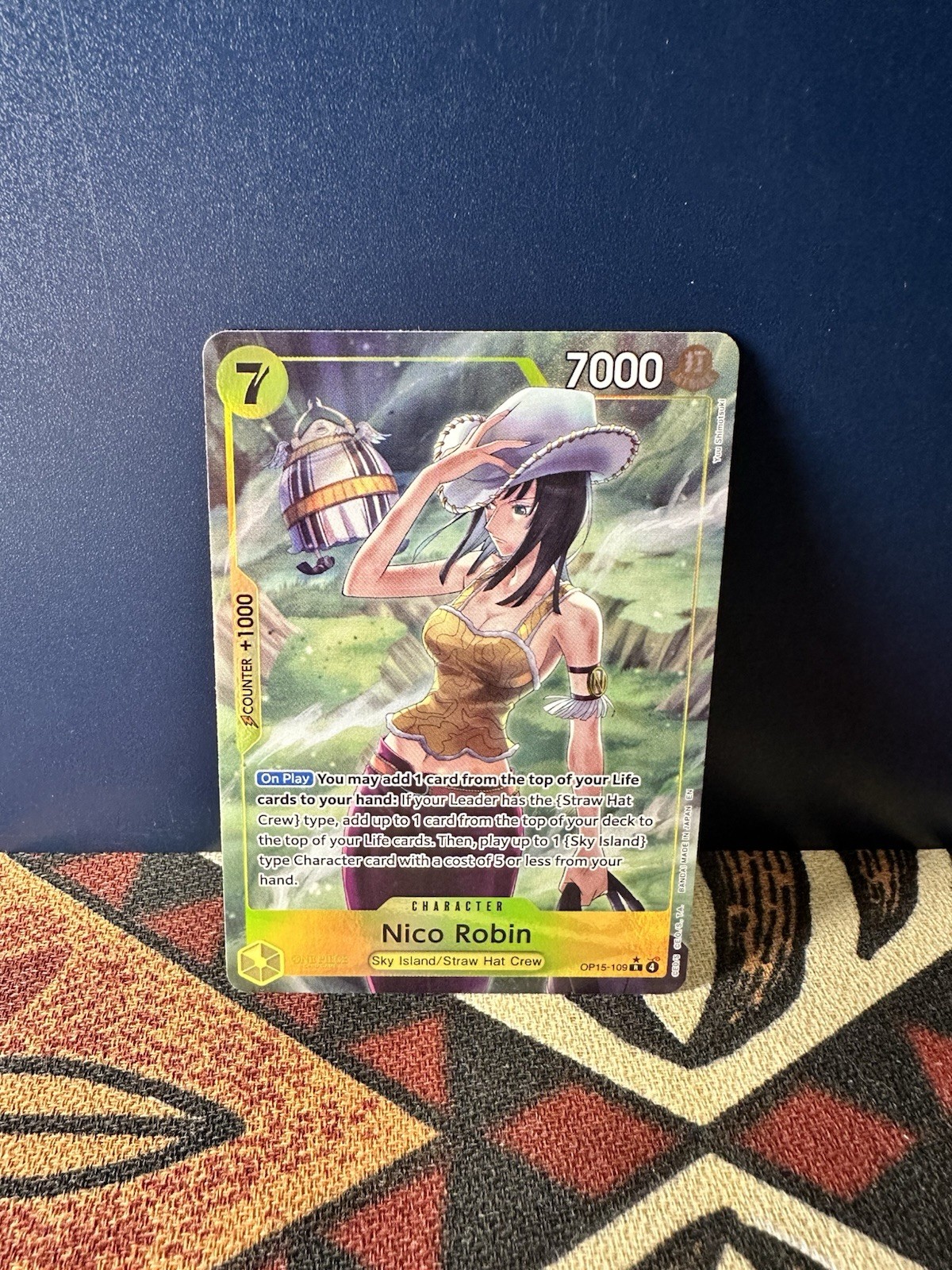 One Piece OP15-109 R Alt Art Nico Robin Adventure on KAMI's Island ENGLISH OP15