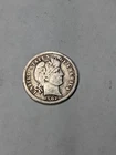 1902-S Barber Dime Silver Very Fine VF + ORIGINAL NEVER CLEANED..