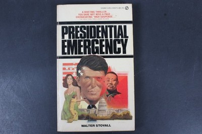 Presidential Emergency Walter Stovall 1978 First Signet Printing Thriller PB
