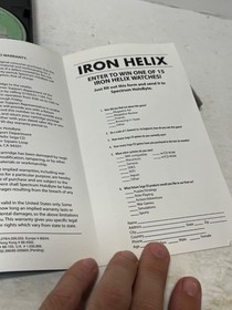  Iron Helix (Sega CD, 1994)  case, manual, game