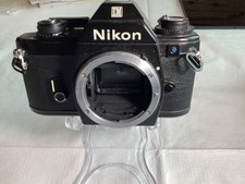 Nikon EM 35mm Film Camera Body, Black Body Only  Parts Or Repair 