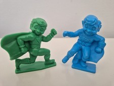 2 x Vintage Kellogs Rice Krispies Figures Snap And Pop 1989
