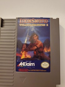 IronSword: Wizards & Warriors II (Nintendo Entertainment System, 1989) TESTED 