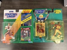 Washington Redskins Mark Rypien And Champ Bailey Starting Lineup Figurines