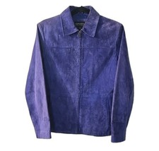 VTG Bernardo Suede jacket Women’s PM Zip Front Coat Exclusively For Nordstrom