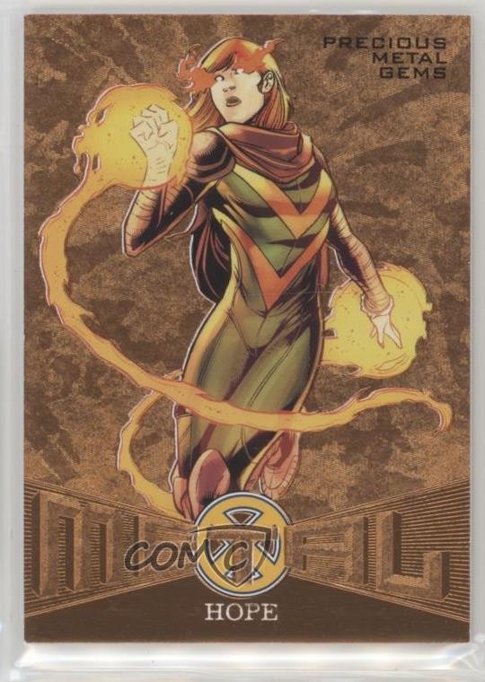 2018 Fleer Ultra Marvel X-Men Blasters PMG Bronze 60/199 Hope Summers #MB45 0p3